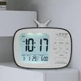 thumbnail image 6 of Multifunctional Bedsides Alarm Clock Television With Snoozes Function Digital Alarm Clock For Children Student, 6 of 8