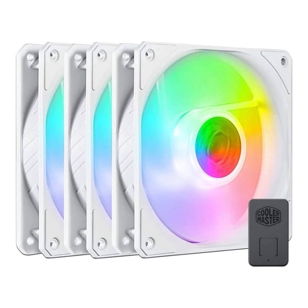 Kit de 3 ventiladores Cooler Master SickleFlow 120 ARGB 120mm MFX-B2DW-183PA-R1