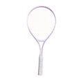 thumbnail image 1 of Raqueta de tenis para niños de 25 pulgadas, raqueta de tenis de práctica liviana y portátil con mango ergonómico, equipo de entrenamiento de jardín. Púrpura, 1 of 8