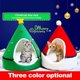 thumbnail image 2 of De Navidad Cama Para Mascotas Gato Perro Suave Tienda De Campaña Cama Cueva Nido Casa Invierno Cálido Cama Para Dormir Kearding HA044037-01, 2 of 6