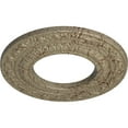 thumbnail image 3 of Ekena Millwork 8 1/8"OD x 4 1/8"ID x 1/2"P Andrea Ceiling Medallion (Fits Canopies up to 4 1/8"), Hand-Painted Gobi Desert Crackle, 3 of 6