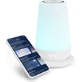 thumbnail image 1 of Hatch Rest+ Baby & Kids Sound Machine | 2nd Gen | Child’s Night Light, Alarm Clock, Toddler Sleep Trainer, Time-to-Rise, White Noise, Bedtime Stories, Portable, Backup Battery (with Charging Base), 1 of 2