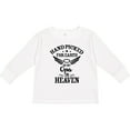 thumbnail image 3 of Inktastic Handpicked for Earth By My Opa in Heaven with Angel Wings Boys or Girls Long Sleeve Toddler T-Shirt, 3 of 5