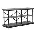 thumbnail image 2 of Furniture of America Laem 2-Shelf Console Table, Antique Gray, 2 of 5