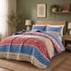 thumbnail image 2 of Regency Heights Juego de Edredón de 3 Piezas, Colcha Ligera Reversible con Fundas de Almohada, Juego de Ropa de Cama Boho Floral Suave para Todas las Estaciones, Rojo, King, 2 of 7