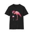 thumbnail image 2 of Flamingo Wine Tasting Wine Taster Drinking Lover Quotes T-Shirt, 2 of 6