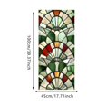 thumbnail image 3 of Static Cling Window Film Rainbow Prismatic Glass Decor,Removable No Residue Privacy Film for Home Bathroom Living Room Window Makeover 17.7"*39.4", 3 of 8