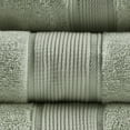 thumbnail image 3 of Madison Park 8-Piece Luxury Cotton Towel Set, 800GSM Bath Towels, Ultra Soft & Absorbent, Sage Green, 3 of 6