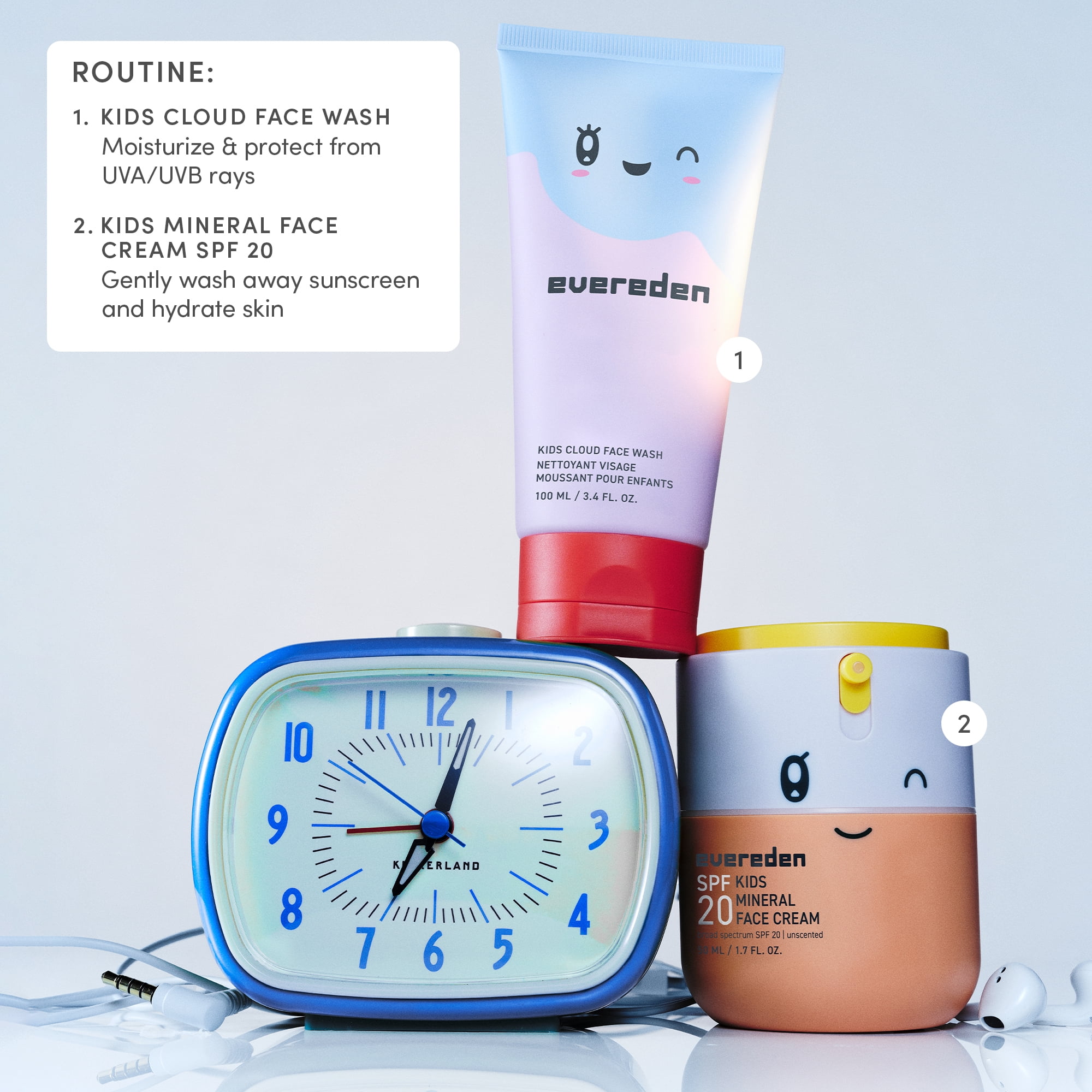 Evereden Kids Protective Mineral Face Cream SPF20