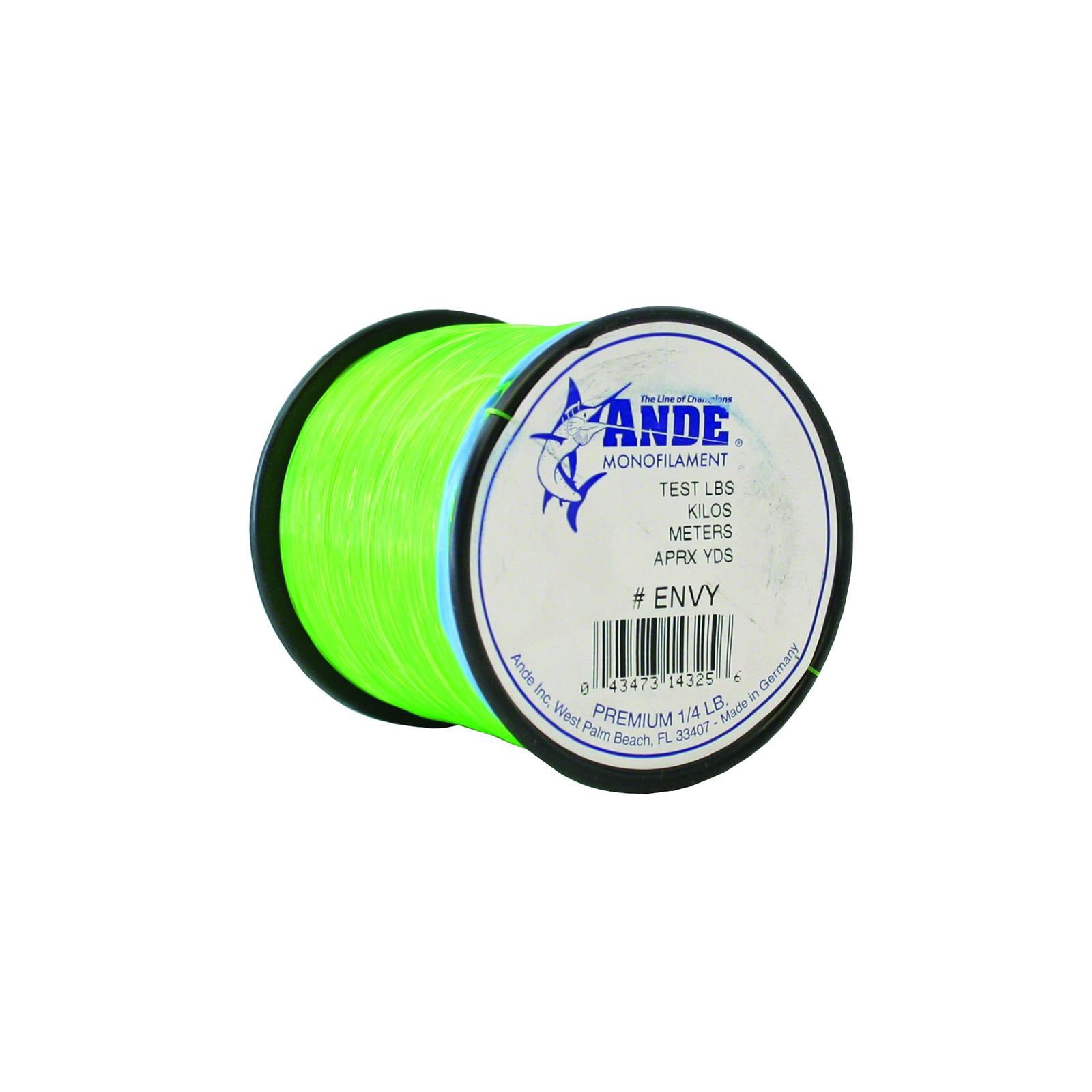 Ande A1480GE Premium Mono Line 1/4 lb Spool 80 lb 150 Yards Green Hi