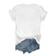 thumbnail image 2 of 1pc Valentine'S Day Cat with Heart Print T-Shirt for Women, Casual Knit Crew Neck, Polyester Short Sleeve Tee, Regular Fit All-Season Top Tee For Adult, Men, Women, Teen, Teenager, Adolescent, Youth, 2 of 6