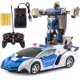 thumbnail image 5 of Radiocontrol Coches Deformación Robot Coche Juguetes Kit Niños Vehículo Modelo Acción Juguete (A Azul Blanco) Tmvgtek Nuevos Originales, 5 of 6
