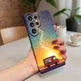 thumbnail image 7 of SKLYDDI Multicolor Peaceful Sunset Field for Galaxy S21 FE 5G Case - Red Food Truck, Stylized Specks, TPU Flexible, Aesthetic Cute, 7 of 7