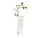 thumbnail image 2 of Guirnalda de flores artificiales de bienvenida con encaje para decoración de bodas. Blanco, 2 of 9