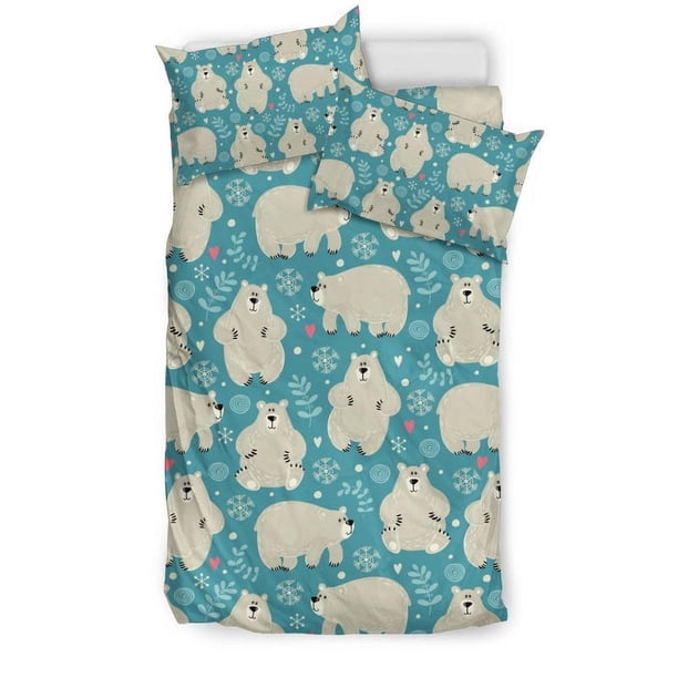 Juego de cama Be04 con estampado de osos