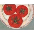 thumbnail image 2 of Dixon, Samuel 18x15 White Modern Wood Framed Museum Art Print Titled - Plate with Tomato, 2 of 4