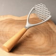 thumbnail image 5 of Potatoes Mud Pressure Wood Handle Potato Masher Ricer Fruit Vegetable Tools Kitchen Gadgets Accessories, 5 of 6
