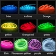 thumbnail image 3 of Tira de luces led para interior de coche, luces de neón de 12V, USB, 1M, 3M, 5M, para decoración de fiesta, 3 of 5