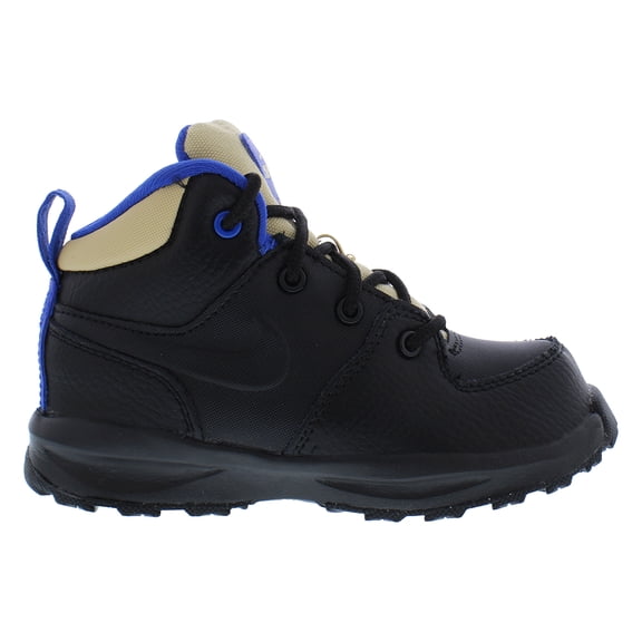 Nike Manoa Infant/Toddler Shoes Size 6, Color: Black/Black/Sesame/Game Royal