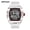 white, variant on Fashion Tonneau-shaped Watch – Quartz Movement, Waterproof Case, Date Display, Sport Style