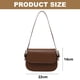 thumbnail image 2 of Nuevo bolso de hombro de PU de moda, bolso bandolera retro de gran capacidad para mujer, marrón, 2 of 6