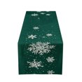 thumbnail image 2 of Cififendec Christmas Snowflake Printed Table Runner, 72"×13", Festive Decorative Table Runner for Dining Table Xmas Family Gathering, 2 of 4