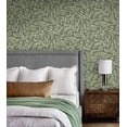 thumbnail image 5 of Daisy Bennett Designs Pine Field Vining Leaf Trail Premium Matte Non-Woven Peel and Stick Wallpaper - 20.5 in. W x 18 ft. L Roll, 5 of 7