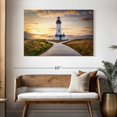 thumbnail image 3 of Elephant Stock Yaquina Lighthouse On The Oregon Coast Wall Art - Horizontal Canvas Wall Art - Living Room Wall Decor - Nautical Canvas - Yellow And Green Decor By Scott Stulberg - 48" x 32", 3 of 8