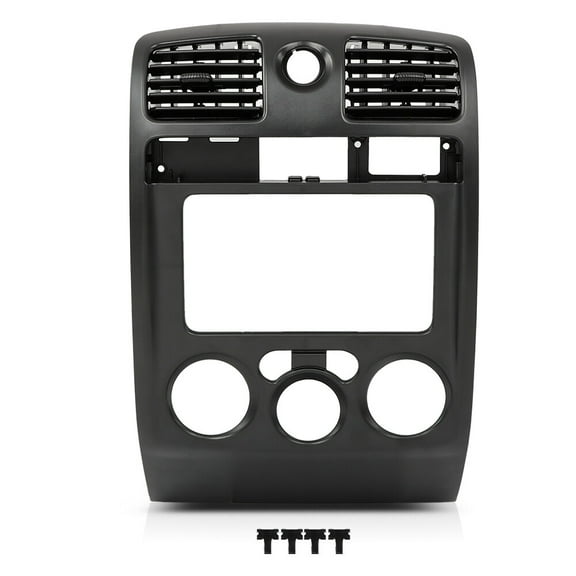 CCPAO Fit For 2004-2012 Chevy Colorado GMC Canyon Center Dash Radio Vent Bezel Black