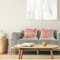 thumbnail image 4 of Stupell Industries Bold Pink Aquatic Sea Life Printed Throw Pillow Design by George Tygert (Set of 2), 4 of 6