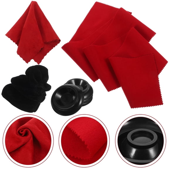 FENGGUIQU Piano Keyboard Dust Cover with Pedal Protector and Caster Cups Set for Complete Instrument Care and Maintenance
