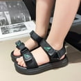 thumbnail image 2 of NOKIO Boys' Sport Sandals Little Kids Beach Sandals Kids Urban Chic Sandals Cartoon Sandals Summer Soft Sole Casual Shoes Children Sports Beach Shoes Middle And Big Children, 2 of 6