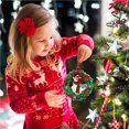 thumbnail image 3 of Wosthever Christmas Decoration Pendant Acrylic New Year Hotel Party Ornament Wedding Holiday Home Wall Fireplace Windows Kits de decoración para fiestas No.1 Wosthever HA040077-01, 3 of 6