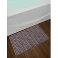 thumbnail image 2 of Autumn Bath Mat, Theme Doodle Animals Heart Shapes and Vegetation of Forest Habitat, Plush Bathroom Decor Mat with Non Slip Backing, 29.5" X 17.5", Multicolor, by Ambesonne, 2 of 2