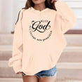 thumbnail image 2 of FYDUU Graphic Hoodies for Girls Fall Winter Hoodie Pullover Long Sleeve Hoody Sweatshirt Soft Kids Pullover Tops Cute Clothes 10-11 Years, 2 of 4