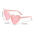 thumbnail image 4 of Gafas de sol para despedida de soltera, decoración para bodas, despedidas de soltera, suministros para despedidas de soltera, regalo para la futura dama de honor, gafas con forma de corazón, 4 of 5