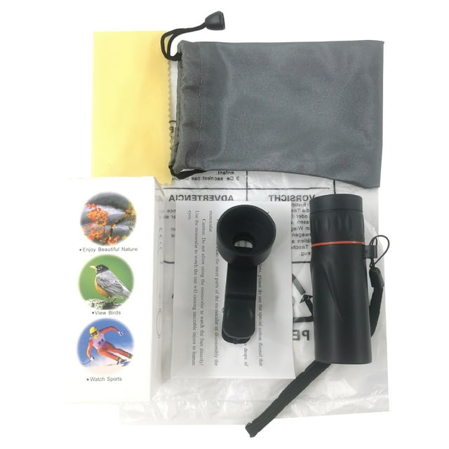 Telescopio Monocular 2000x25 HD Alcance para Viajes Al Aire Libre (con Clip)