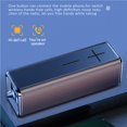thumbnail image 2 of Cateissary 2000mah USB Bluetooth Altavoz Altavoz de bajos portátil Subwoofer para PC Teléfonos inteligentes Computadoras portátiles Sistemas de cine en casa Azul, 2 of 6