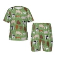 thumbnail image 1 of Fotbe Cows And Calves Pijama Estampada de 2 Piezas para Niños – Ropa de Dormir de Manga Corta Cómoda para Niños y Niñas, Camiseta y Shorts de Algodón-3X-Large, 1 of 6
