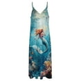 thumbnail image 4 of Mermaid Glitter Fish Scale Girls Sleeveless Dress Women's Luxury Party Dress Birthday Dresses for Women, 4 of 7