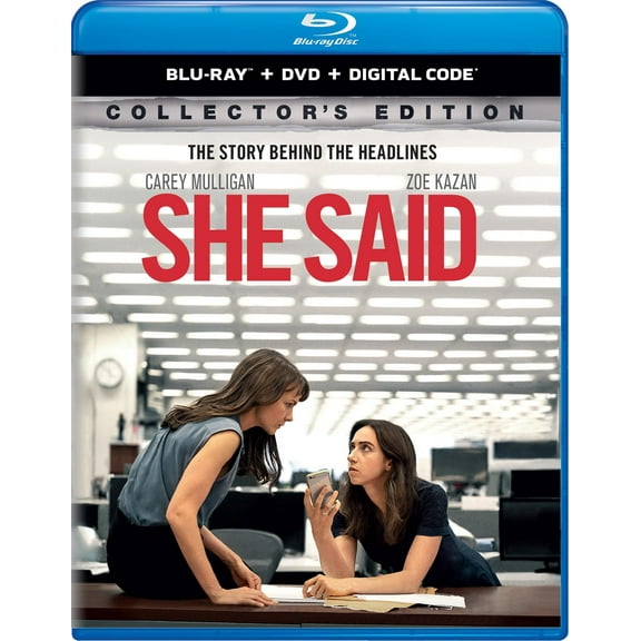 She Said (Blu-ray   DVD   Digital Copy)