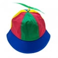 thumbnail image 2 of Sombrero de pescador con hélice, gorra de pescador con helicóptero, regalo, sombreros de disfraz, sombrero para el sol, cómodo Estilo E Talla Adultos, 2 of 9