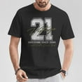 thumbnail image 2 of 21 Year Old Vintage 2004 Limited Edition 21st Birthday T-Shirt – Classic Retro Style Birthday Tee, Born in 2004 Milestone Celebration Shirt, Timeless 21st Birthday Gift Apparel for Men and Women, 2 of 3