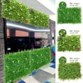 thumbnail image 3 of Artificial Green Grass Square Plastic Lawn Plant Home Wall Decoration, 3 of 5