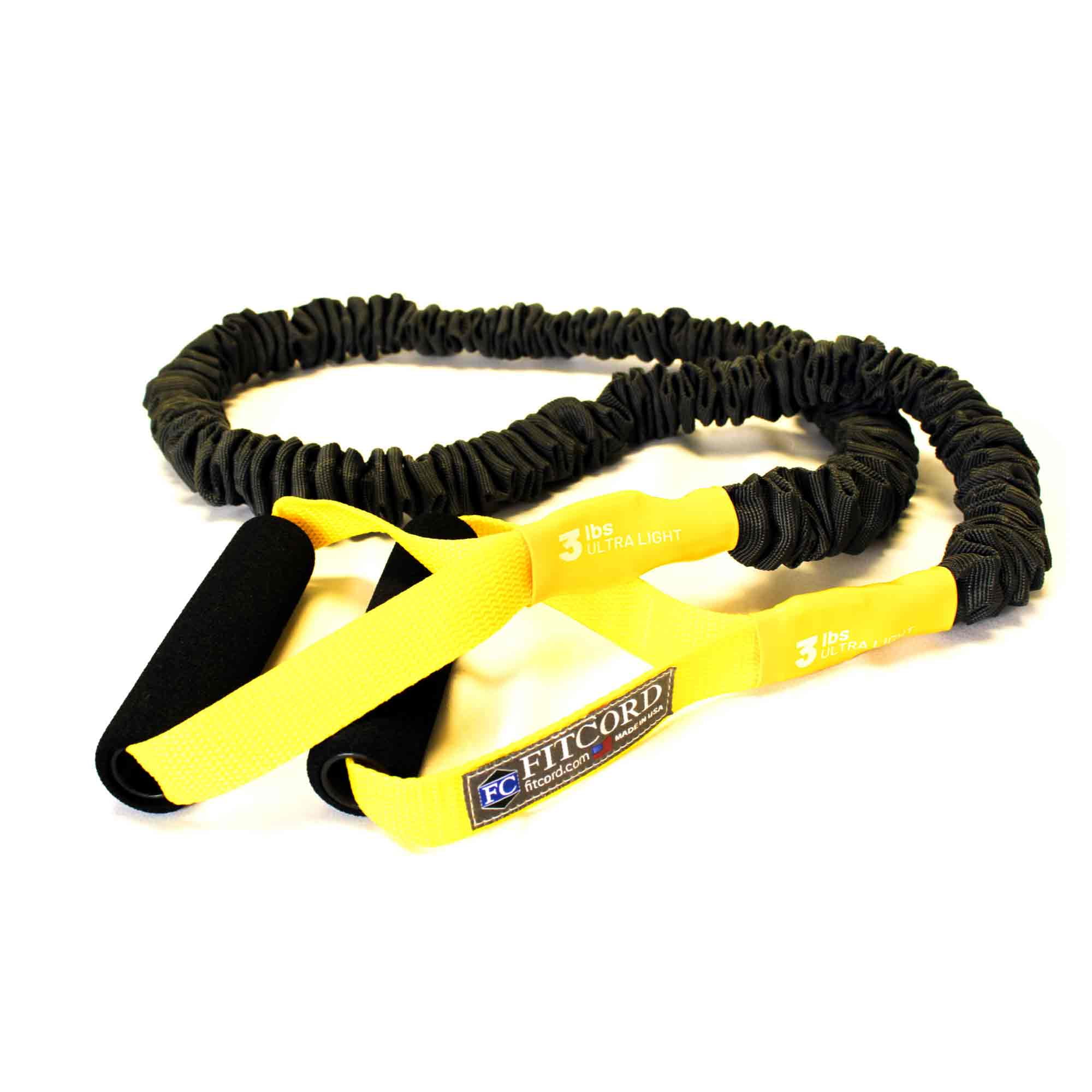 FitCord Resistance Band- 6ft Heavy (25lb)