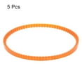 thumbnail image 3 of Uxcell 5pcs MB Series Standard Sewing Machine Belts MB370 Motor Triangle V-Belt with Single Tooth, 3 of 6