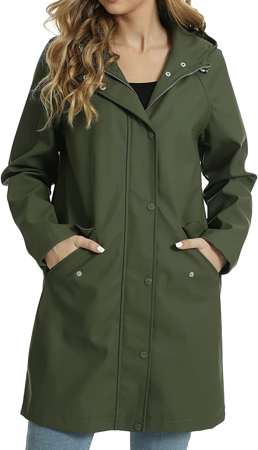 Raincoat Women, Fahsyee Rain Jacket 