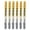 6 sticks, variant on Lynono Gold and Silver Double Sided Brush Pen Metallic Color Brush Marker For Writing on Paper Stone Ceramics1eatherFabric