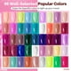 thumbnail image 2 of Kit básico de esmaltes de uñas en gel JODSONE con luz UV, 95 colores, 2 of 9