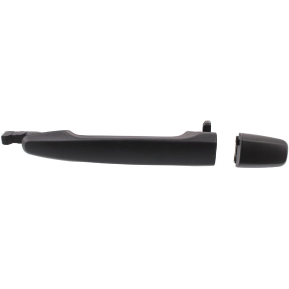 Exterior Door Handle Compatible with 2007-2013 Mitsubishi Outlander Rear, Driver Side Primed